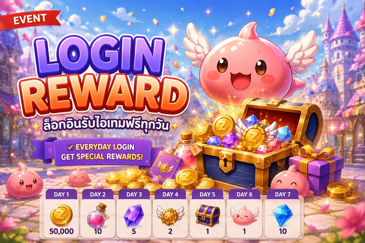 Login Reward