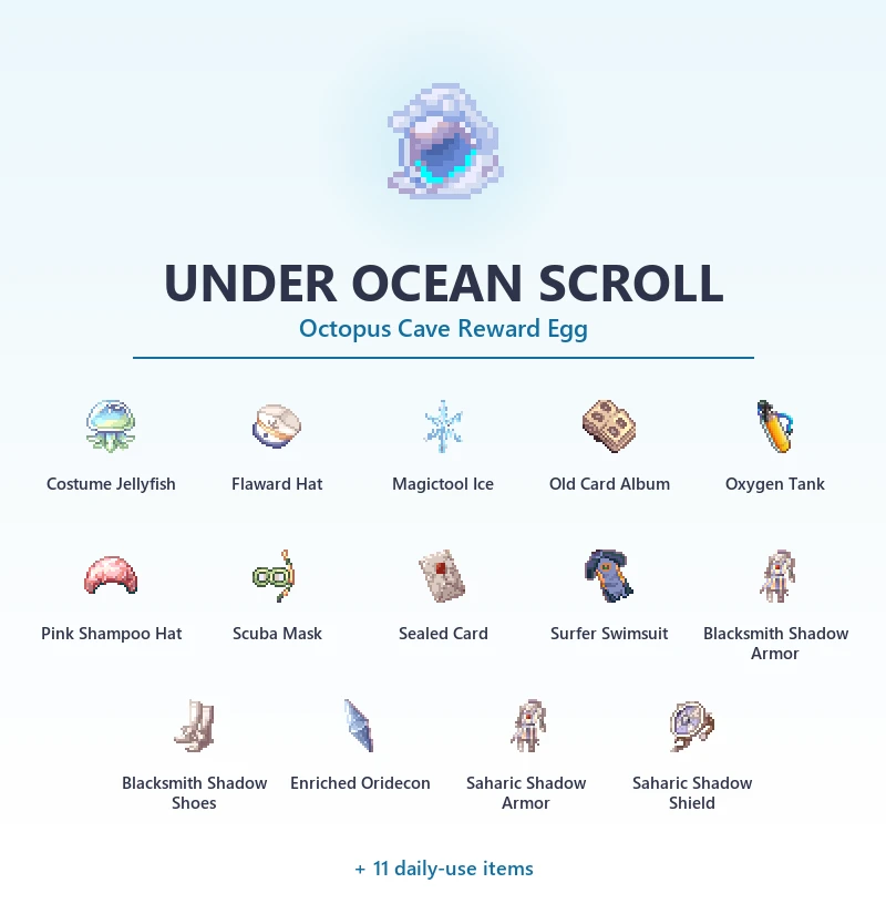 UNDER OCEAN SCROLL