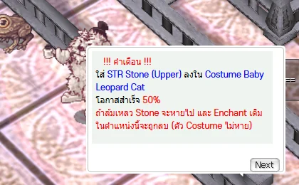 คำเตือนก่อนใส่หิน