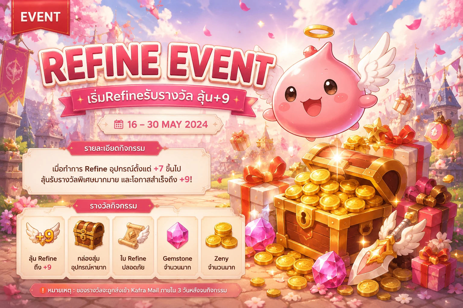REFINE EVENT